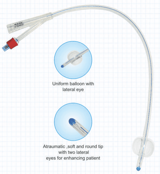 Mardex All Silicon Foley Catheter