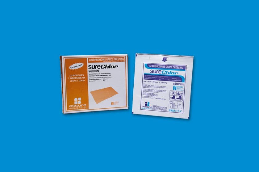 Chlorhexidine Gauze Dressing Sterile